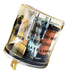 Flasher Electrónico Transparente 2 Pin 12v