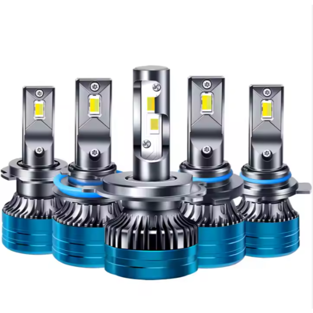 Kit Par Luces Turbo Led Auto 12v 24v Canbus 22000 Lúmenes