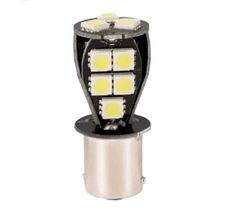 Kit Ampolleta Luz Led 2 Contacto 21 Leds Bay15d 18sm P21/5w