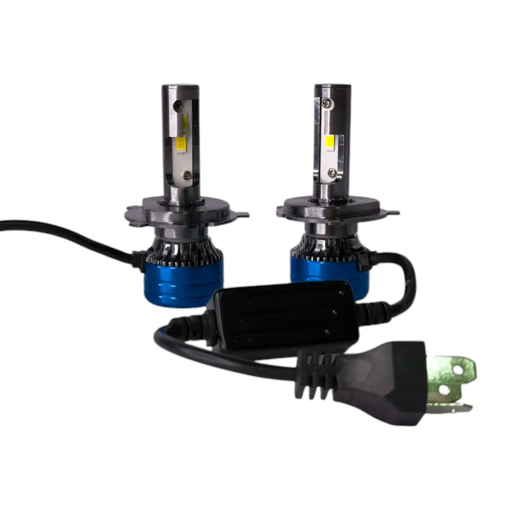 Kit Par Luces Turbo Led Auto 12v 24v Canbus 22000 Lúmenes