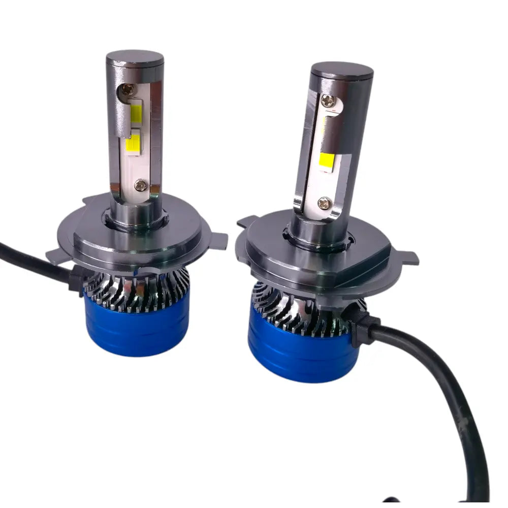 Kit Par Luces Turbo Led Auto 12v 24v Canbus 22000 Lúmenes