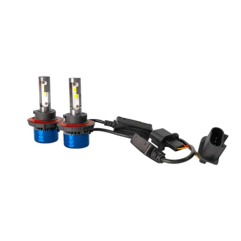 Kit Par Luces Turbo Led Auto 12v 24v Canbus 22000 Lúmenes