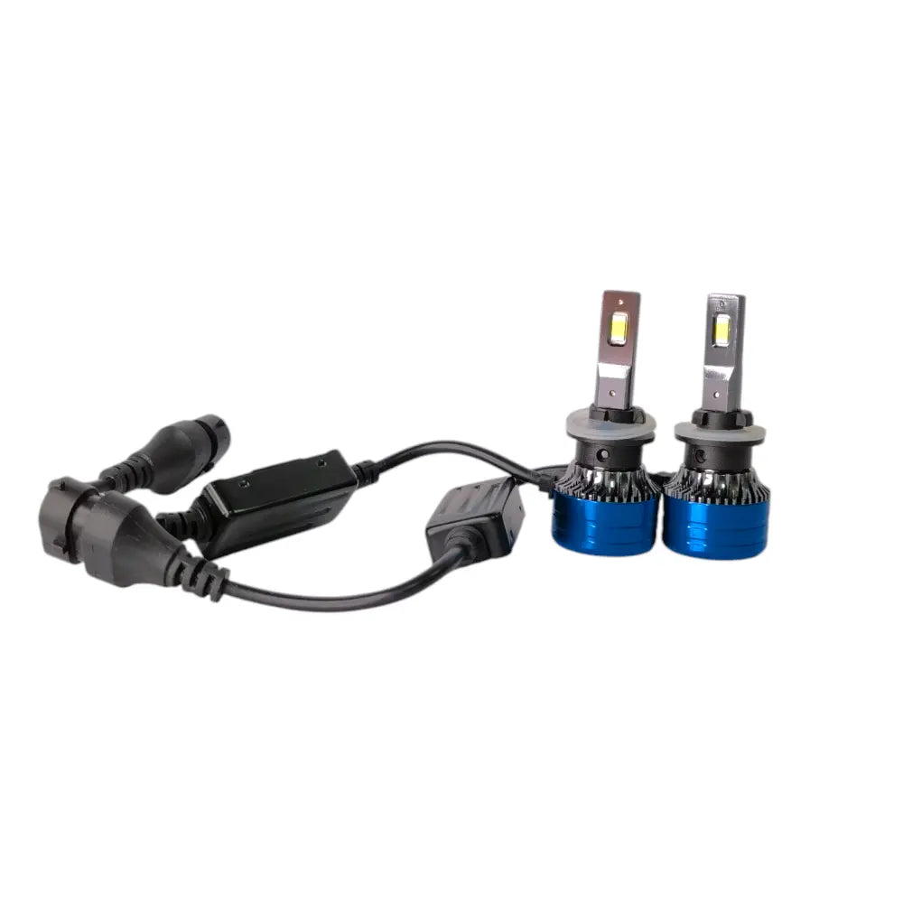 Kit Par Luces Turbo Led Auto 12v 24v Canbus 22000 Lúmenes