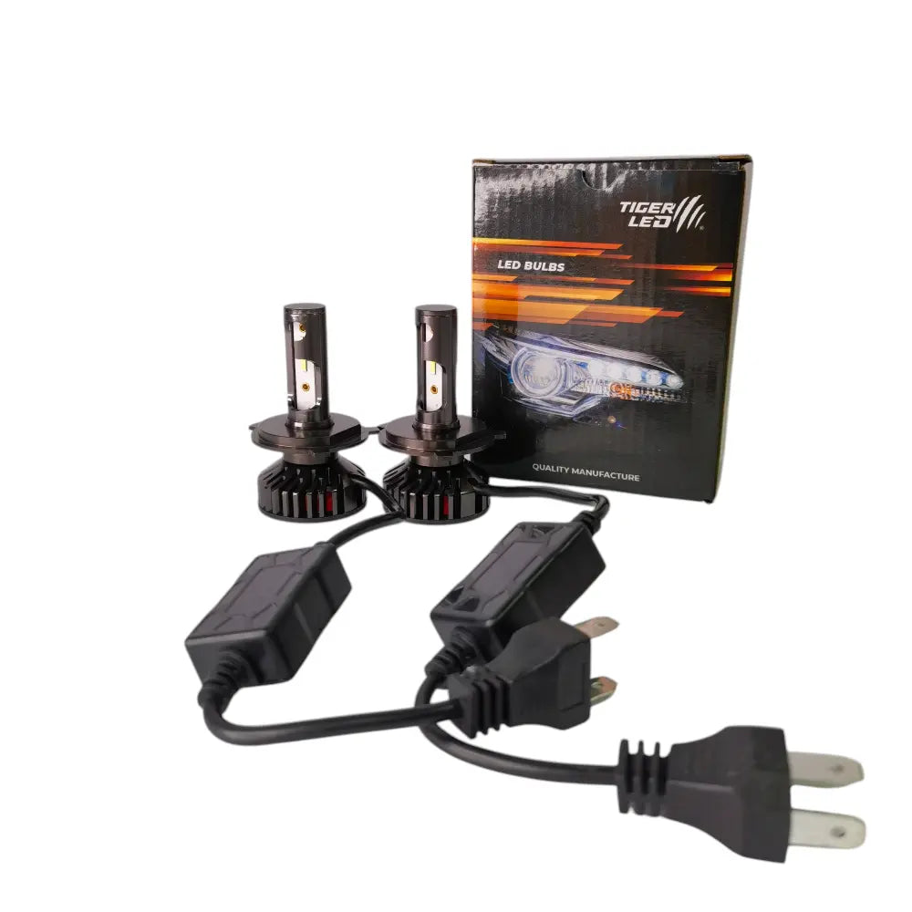 Kit Par Luces Turbo Led Auto 12v 24v Canbus 20000 Lúmenes