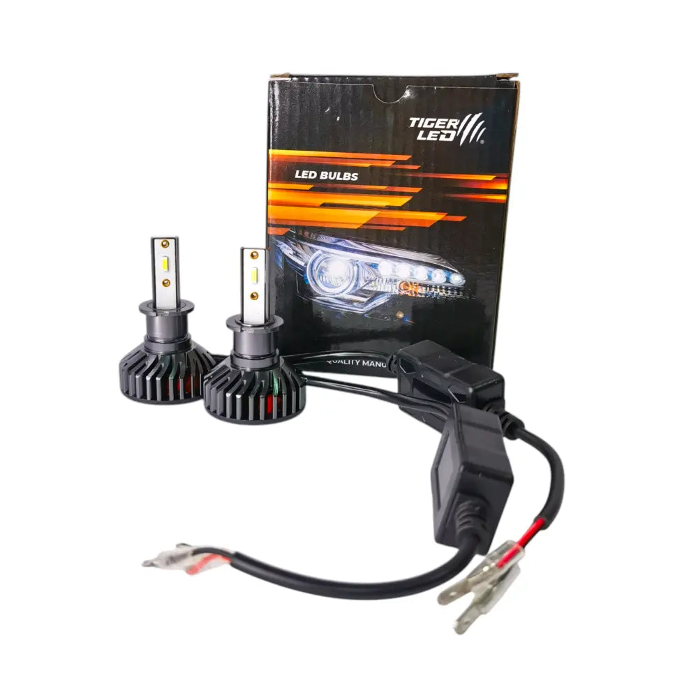 Kit Par Luces Turbo Led Auto 12v 24v Canbus 20000 Lúmenes