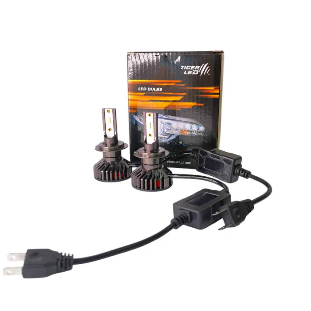Kit Par Luces Turbo Led Auto 12v 24v Canbus 20000 Lúmenes