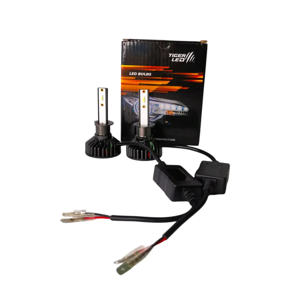 Kit Par Luces Turbo Led Auto 12v 24v Canbus 20000 Lúmenes
