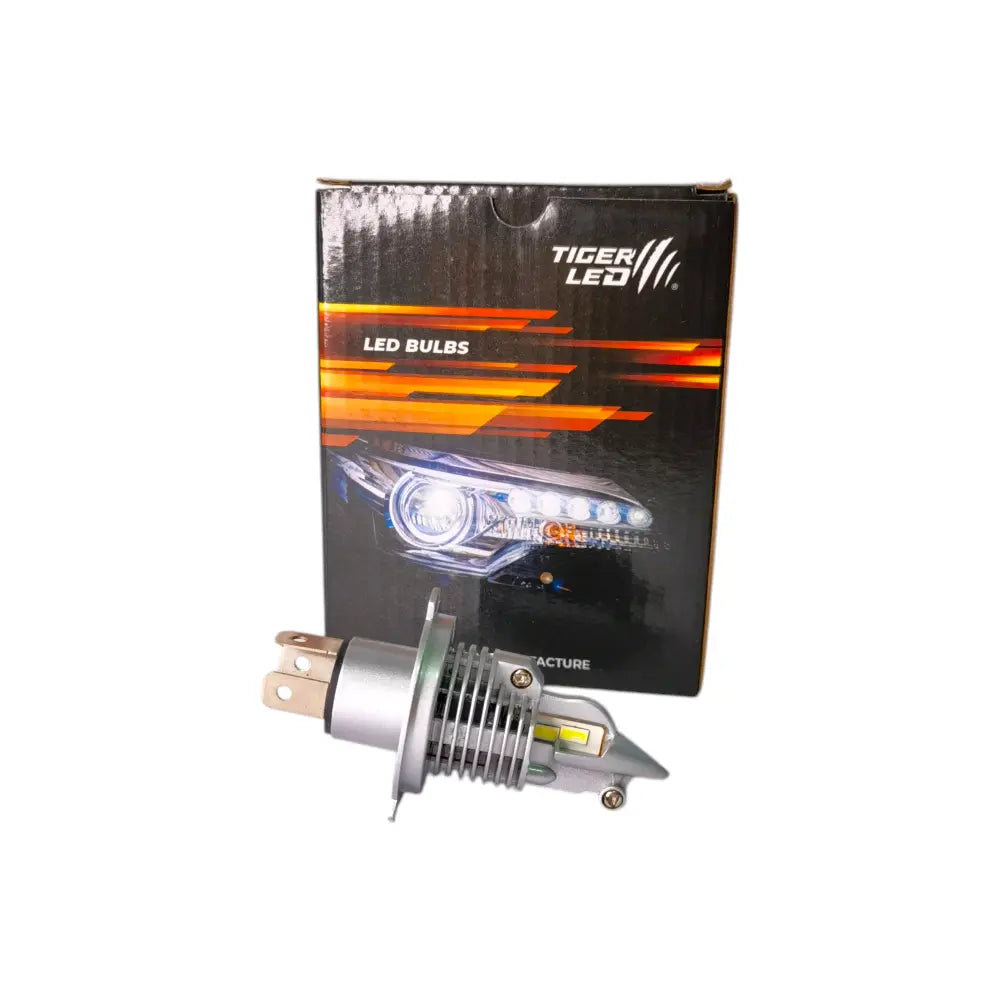 Ampolleta H4 Led Moto Luz Blanca 6000k 12v Fighter 8000 L