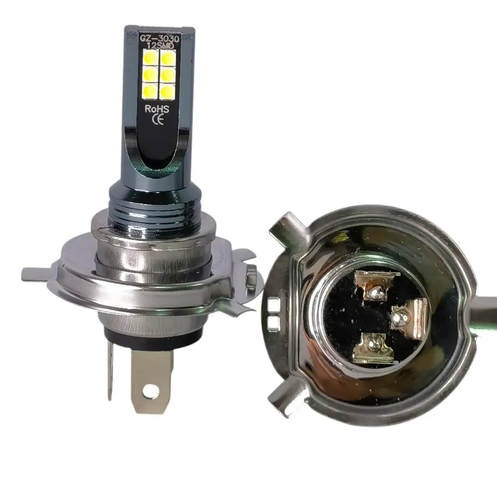 Kit Ampolleta Led Luz Blanca 6000k 12v 24v 12mil Lúmenes