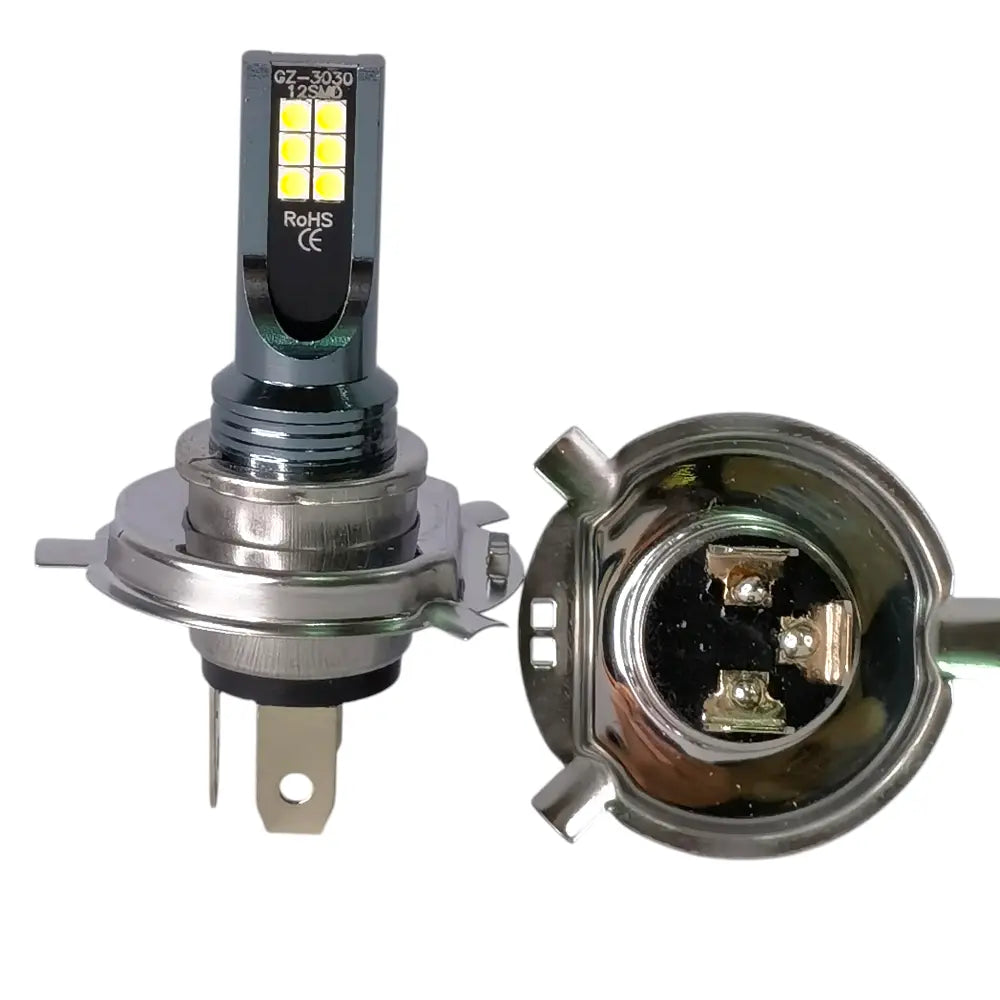 Kit Ampolleta Led Luz Blanca 6000k 12v 24v 12mil Lúmenes