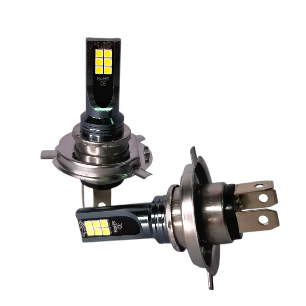 Kit Ampolleta Led Luz Blanca 6000k 12v 24v 12mil Lúmenes