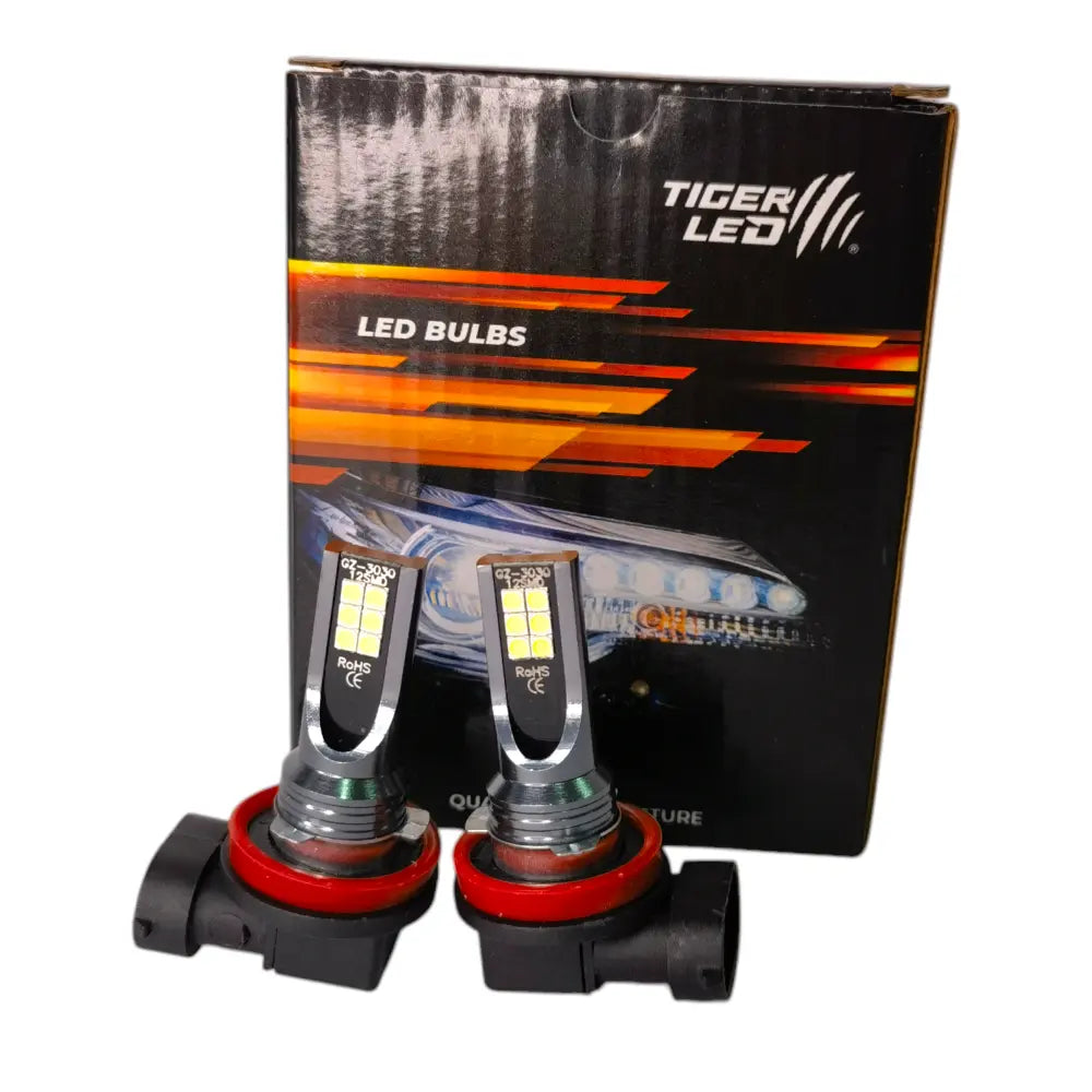 Kit Ampolleta Led Luz Blanca 6000k 12v 24v 12mil Lúmenes