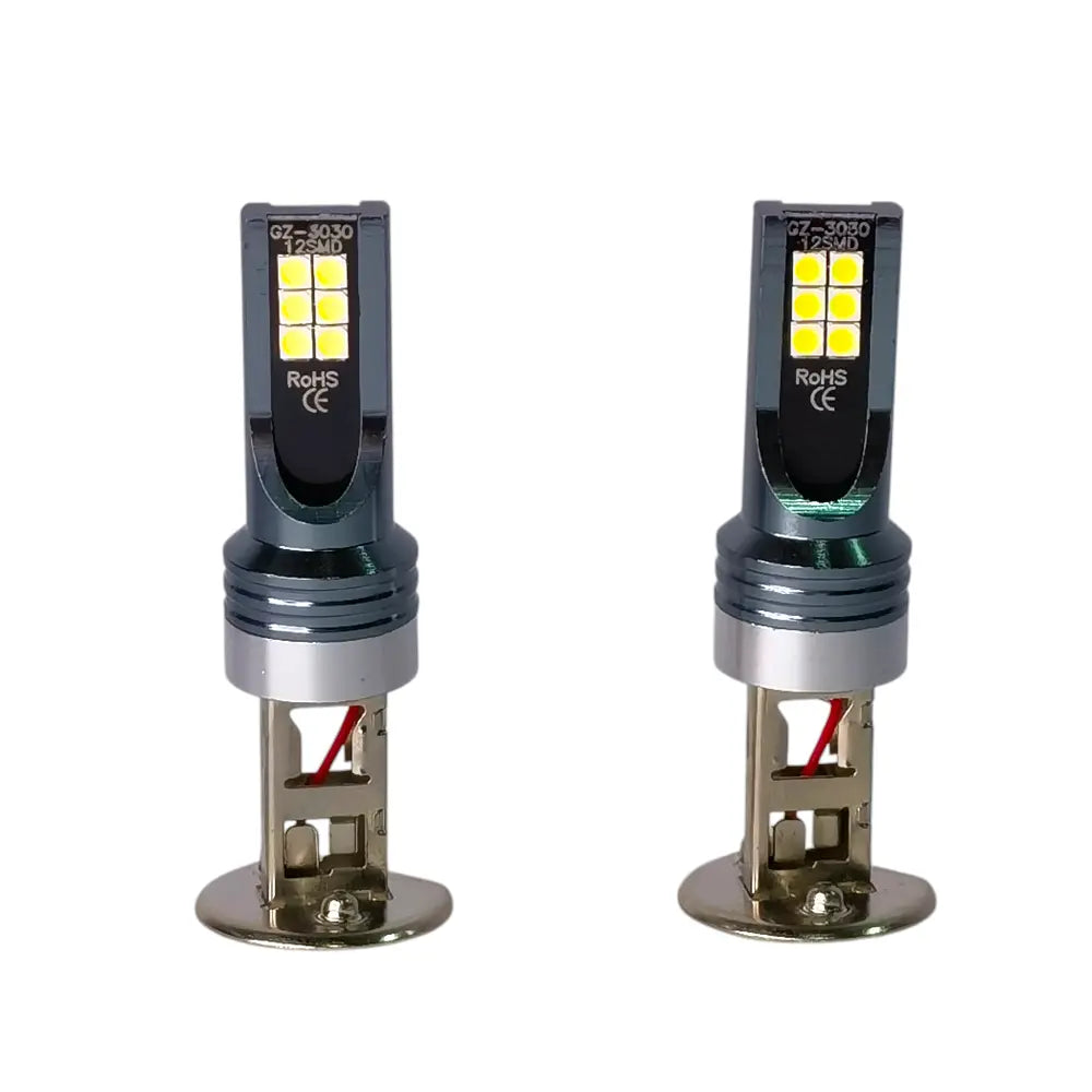Kit Ampolleta Led Luz Blanca 6000k 12v 24v 12mil Lúmenes