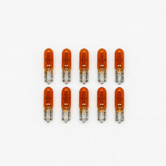 Pack 10 Ampolleta Brm T5 12v 2w Ambar (85am)